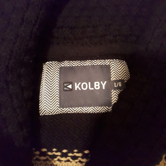 Mens knit cardigan - Picture 2 of 2